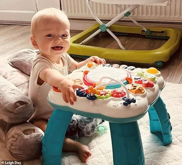 Archie Squire, was rushed to hospital more than 10 times in the space of a year suffering constipation and even breathlessness. But his parents Lauren Parrish and Jake Squire, claim he was discharged on several occasions diagnosed with the common infection bronchiolitis