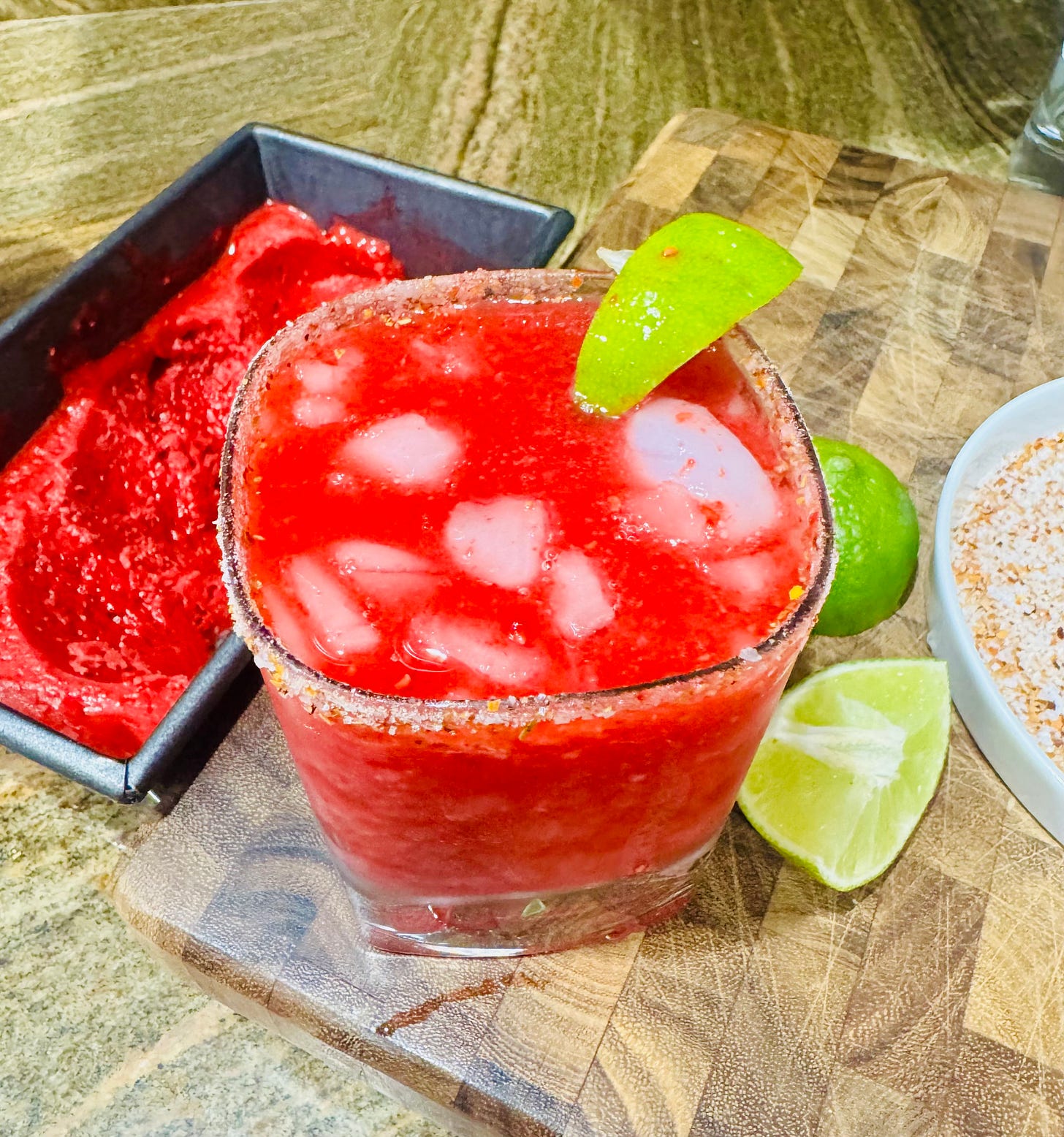 Raspberry Sorbet Margarita