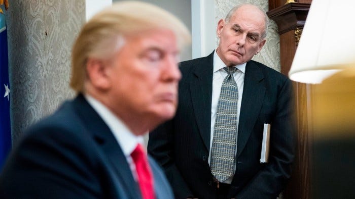 Donald Trump's ex-chief of staff John Kelly says he is a fascist and would  govern as a dictator