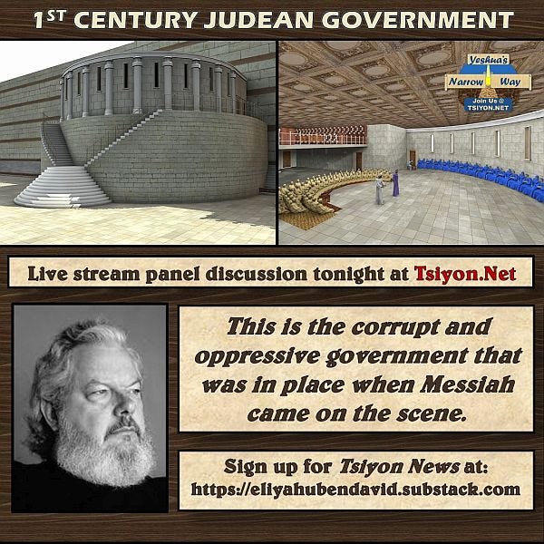 TSIYON NEWS - 1st century Judean government