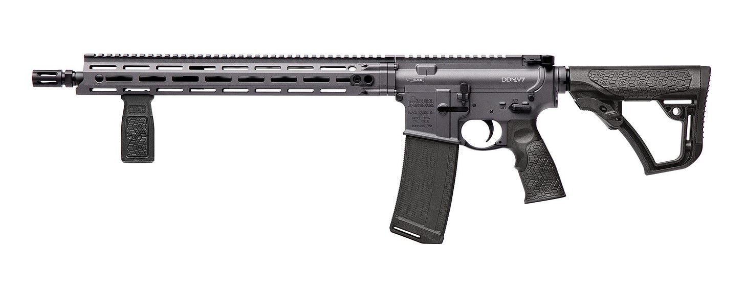 Daniel Defense DDM4 V7 Cobalt – Left