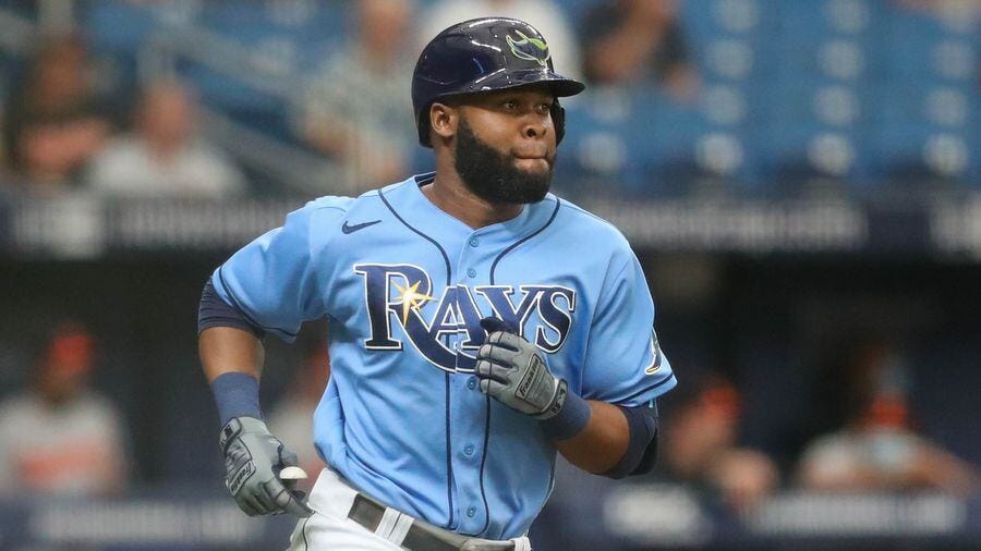 Manuel Margot missed 15 games with a left hamstring strain, and while the Rays did okay without him, going 11-4, they certainly missed his right-handed hitting, speed and solid play across the outfield.