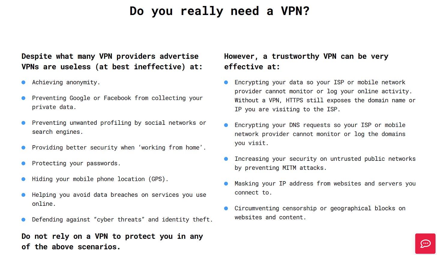 IVPN do you really need a vpn