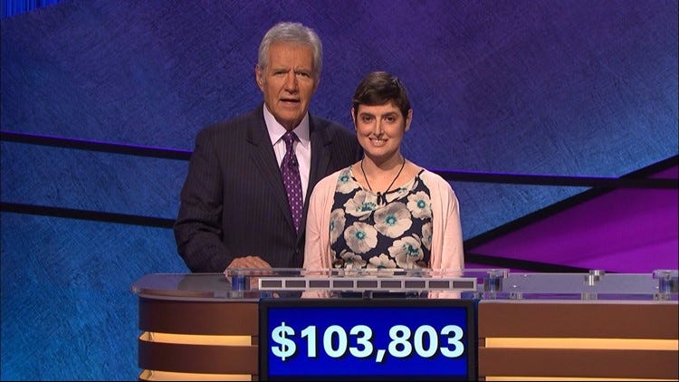 Watch Jeopardy's touching tribute to contestant who died after winning  streak | 11alive.com