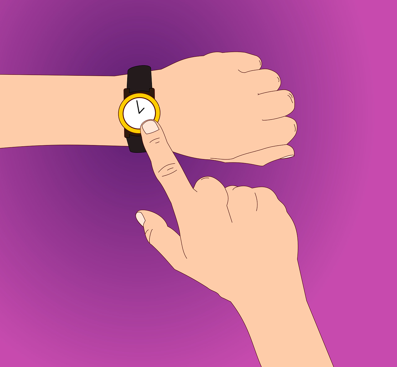 Time Impatience Hands Body - Free vector graphic on Pixabay