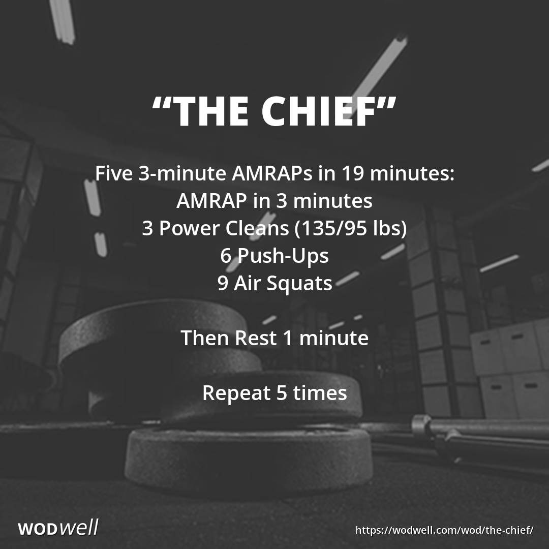 The Chief - Labor Day Hero Workout — CrossFit City Limits