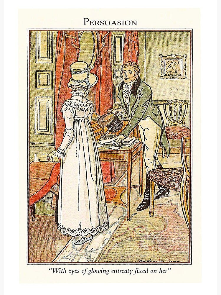 Persuasion by Jane Austen" Art Board Print for Sale by booksnbobs |  Redbubble
