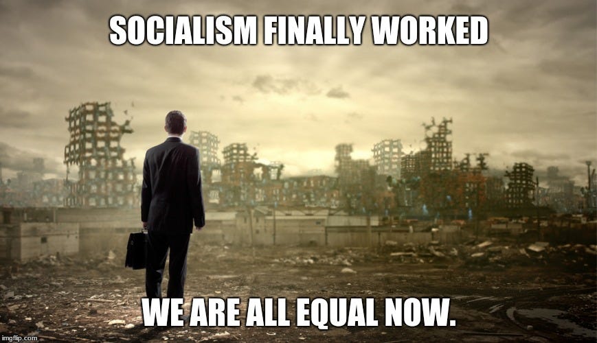 Socialism Finally Worked. We are all equal now - Imgflip