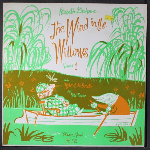 ROBERT A. BROOKS: grahame: the wind in the willows, vol. 1 PATHWAYS OF  SOUND 12" | eBay