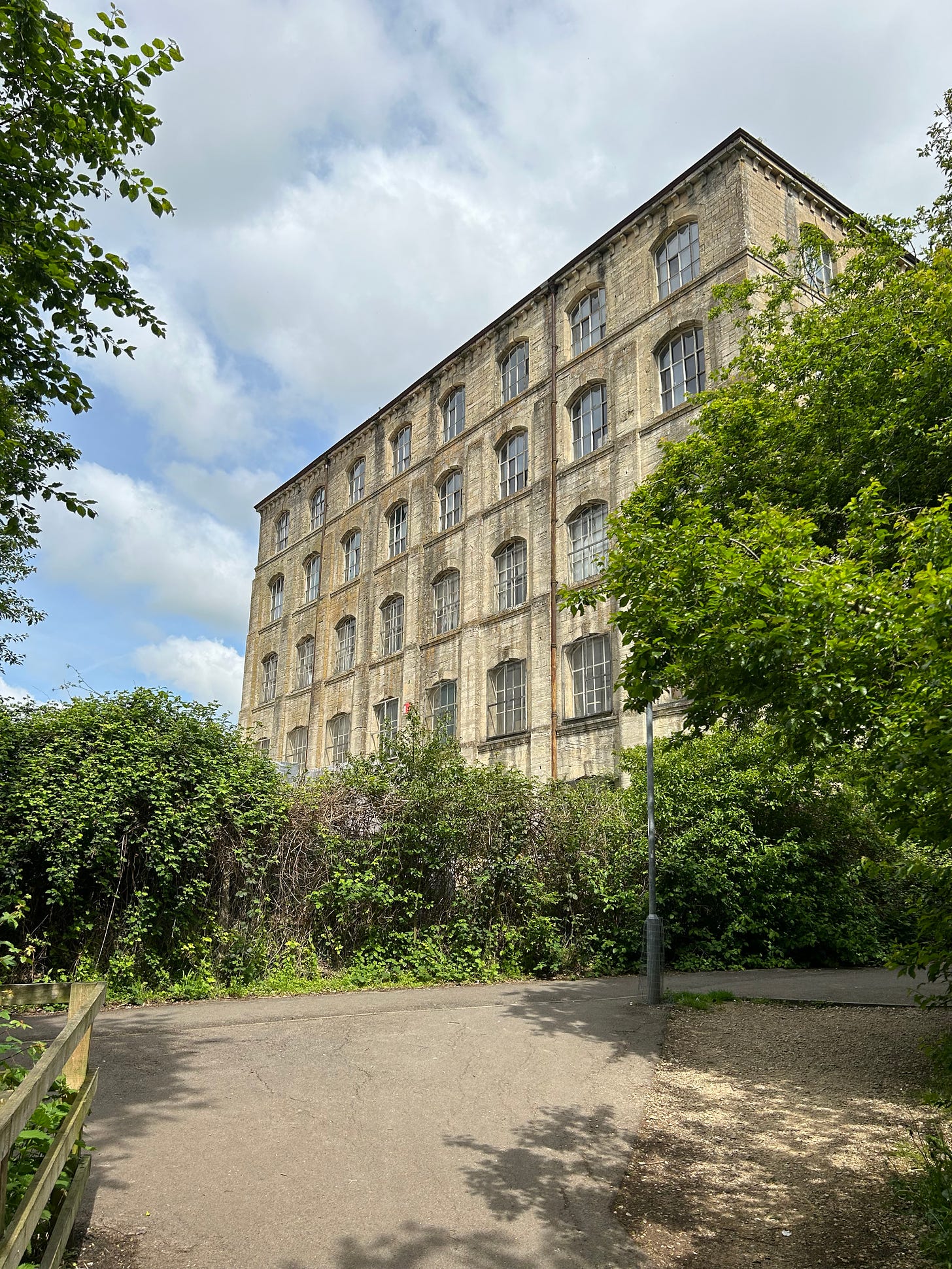 Ashton Mills Trowbrdige. A former woollen mill. Image: Roland's Travels