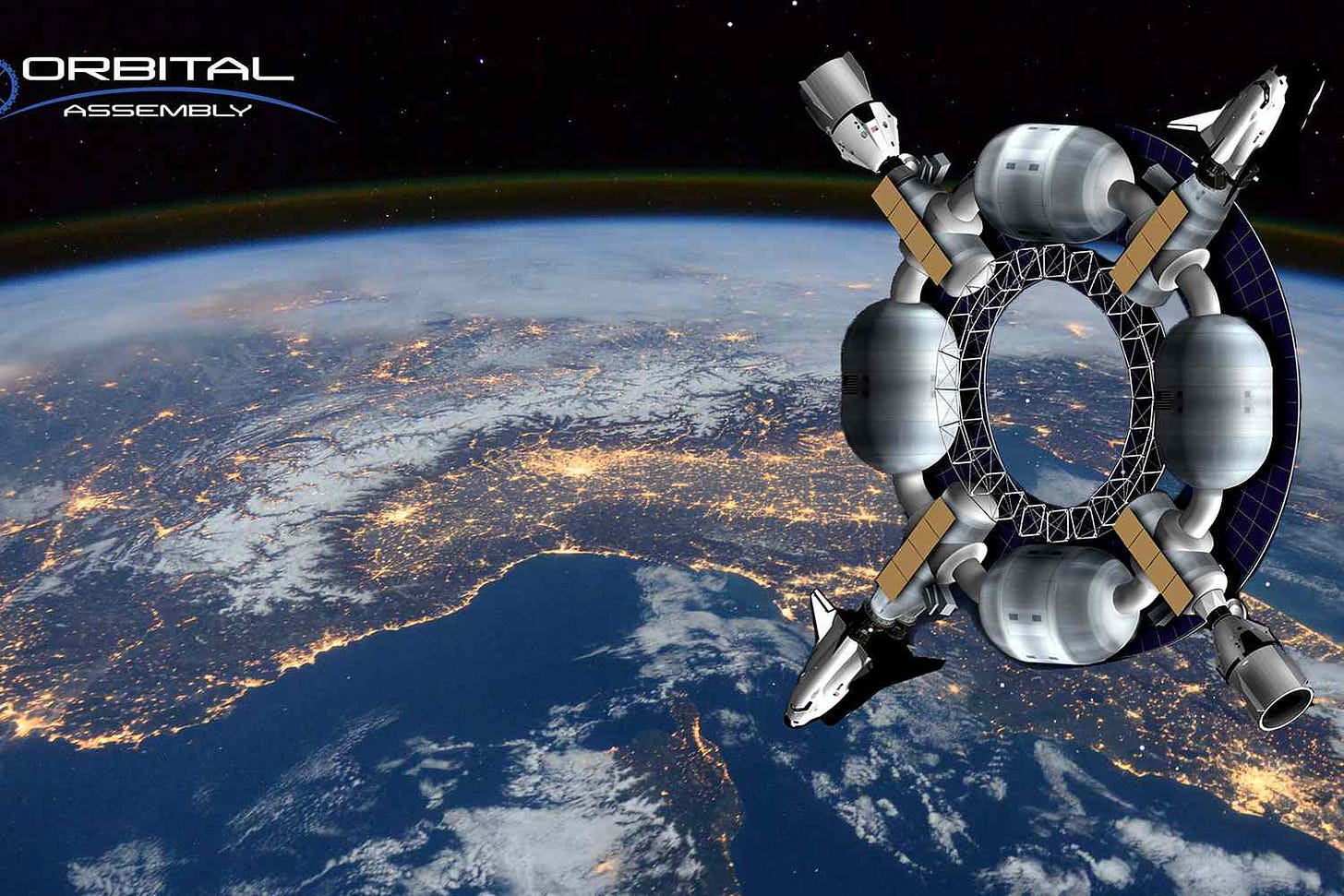 artist concept hotel in orbit link to Travel and Leisure
