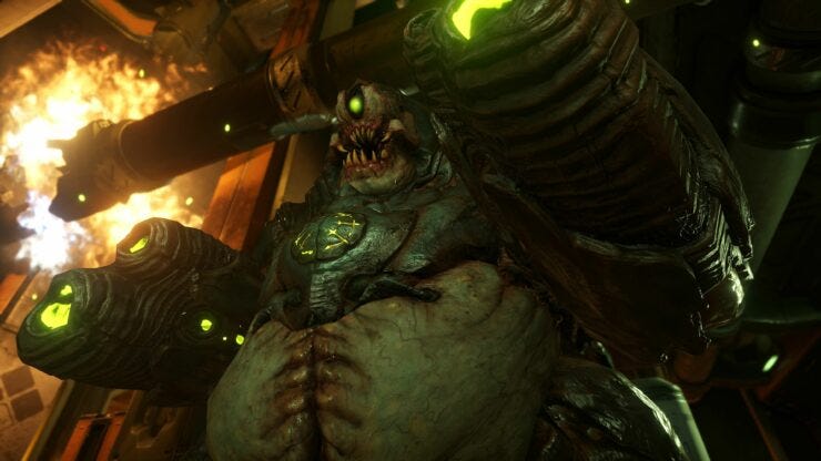 DOOM – 4K Screenshots Look Absolutely Breathtaking