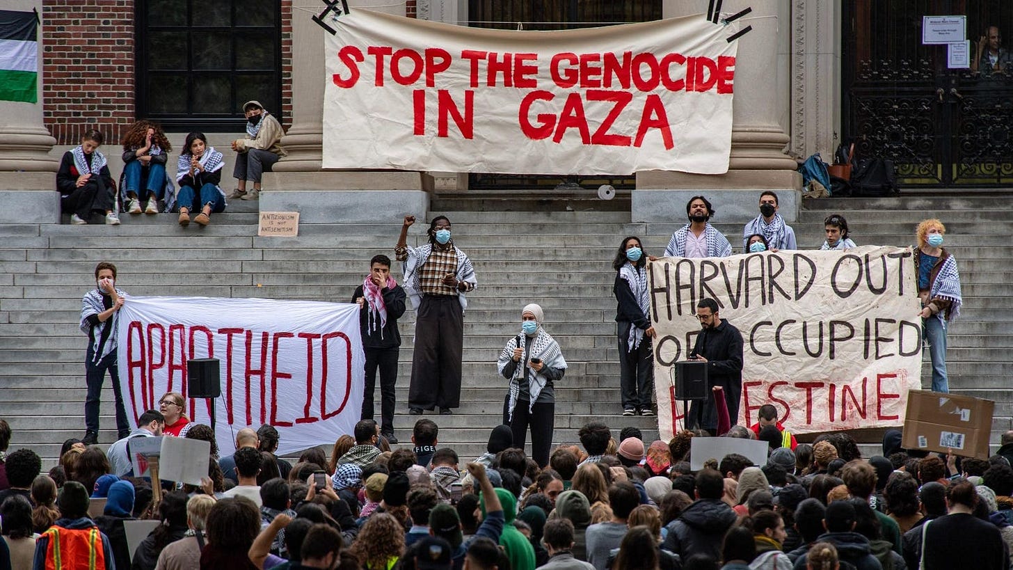 100 Harvard Faculty Criticize University For Condemning Controversial Pro- Palestinian Slogan