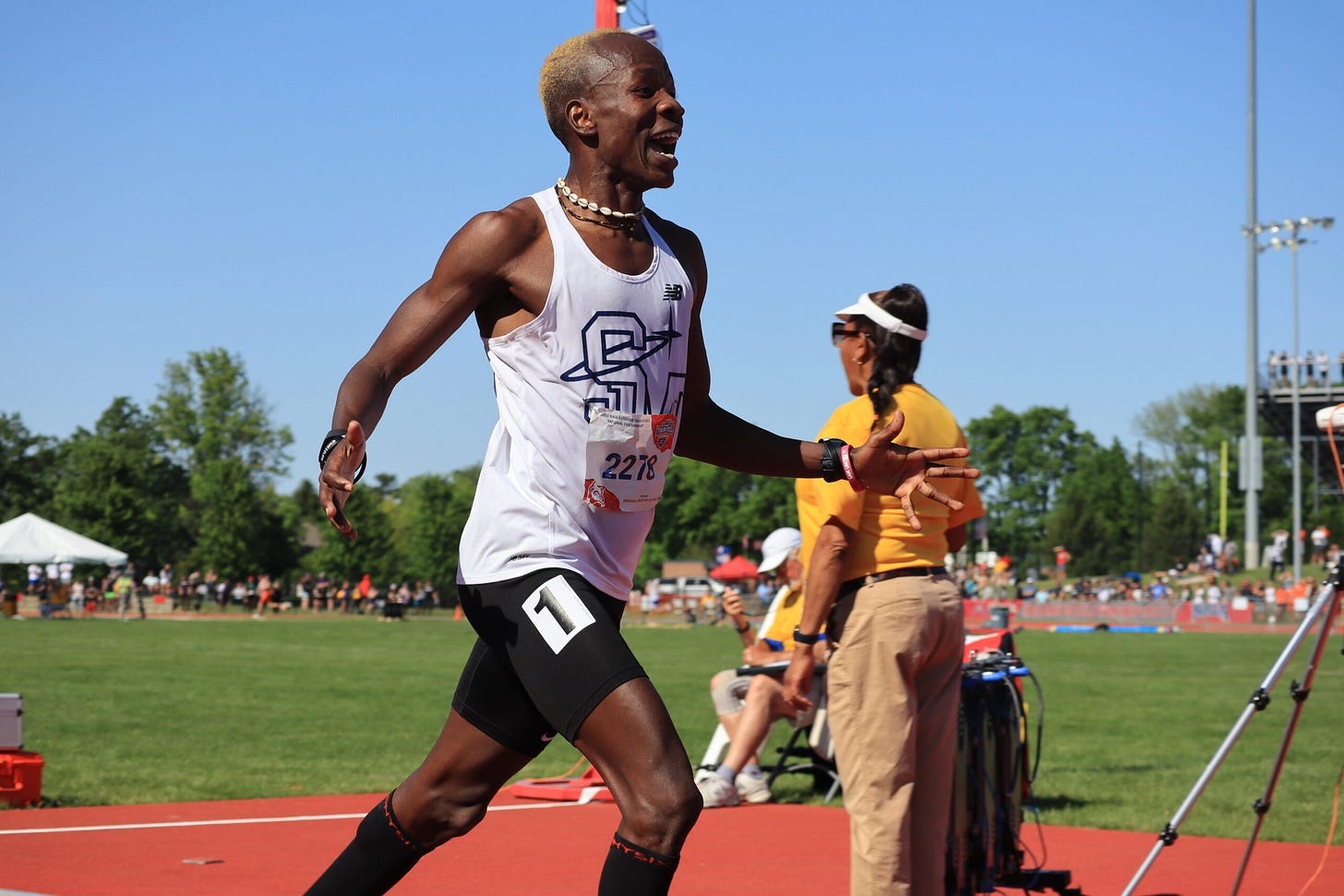Bashir-Mohammed wins 5000-meter national championship for Saint Mary –  Leavenworth Times