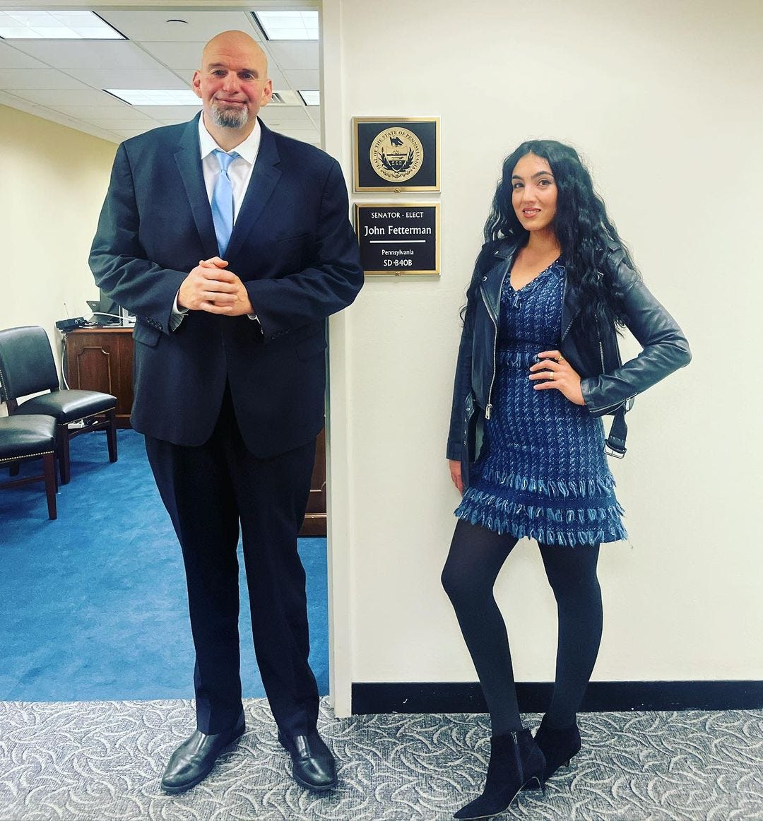 Gisele Fetterman Wore a $12 Thrifted Dress for her First Day on Capitol  Hill | Vogue