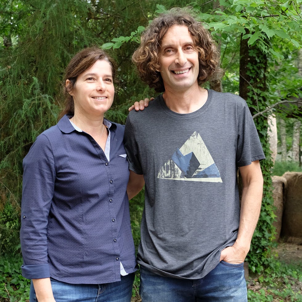 Stéphanie Destruhaut and Michel Théron