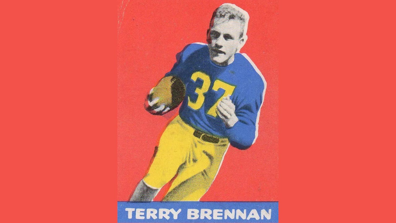 Terry Brennan Notre Dame 1946