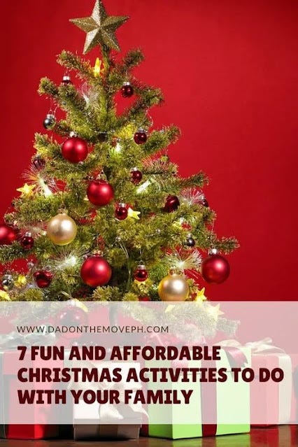 Affordable Christmas activities with your family