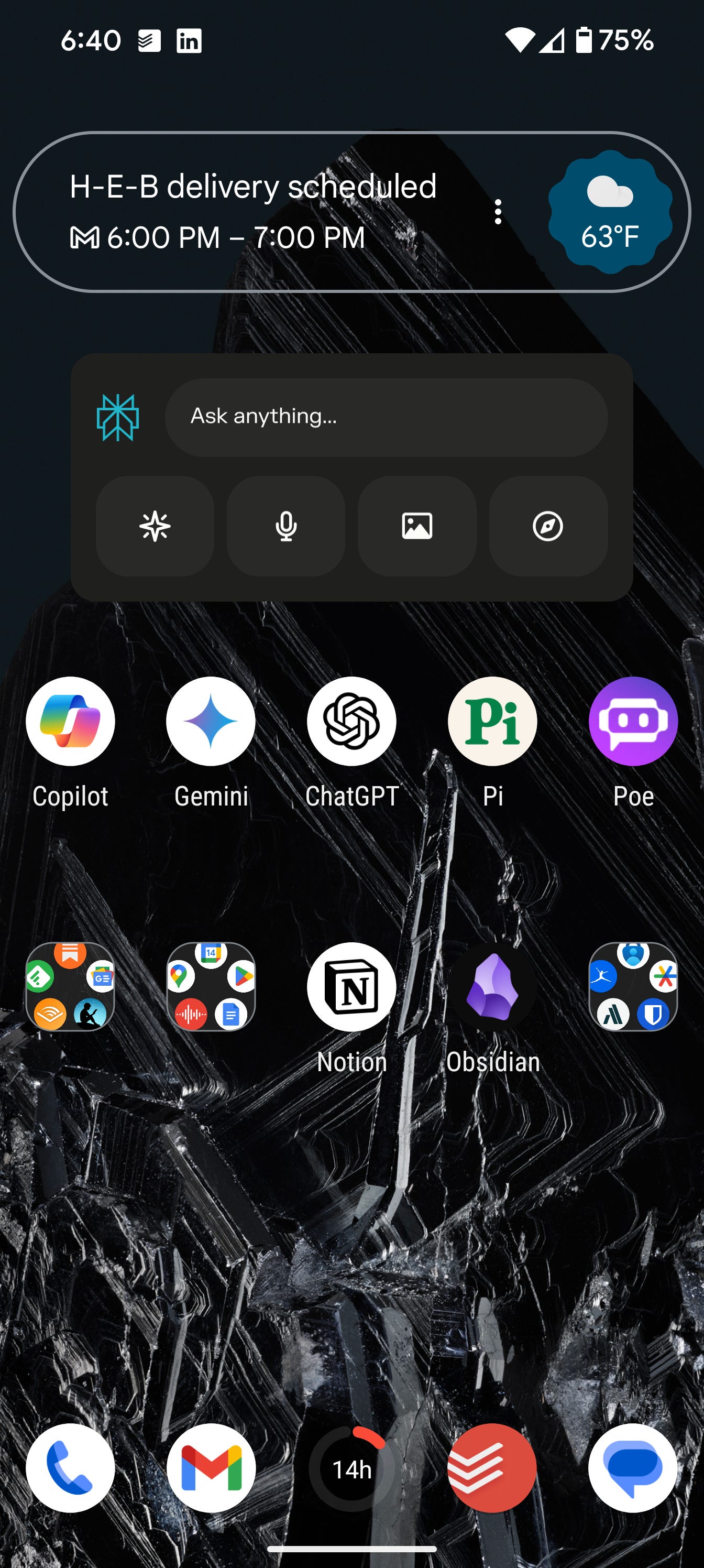 AI apps on Pixel 8 Pro