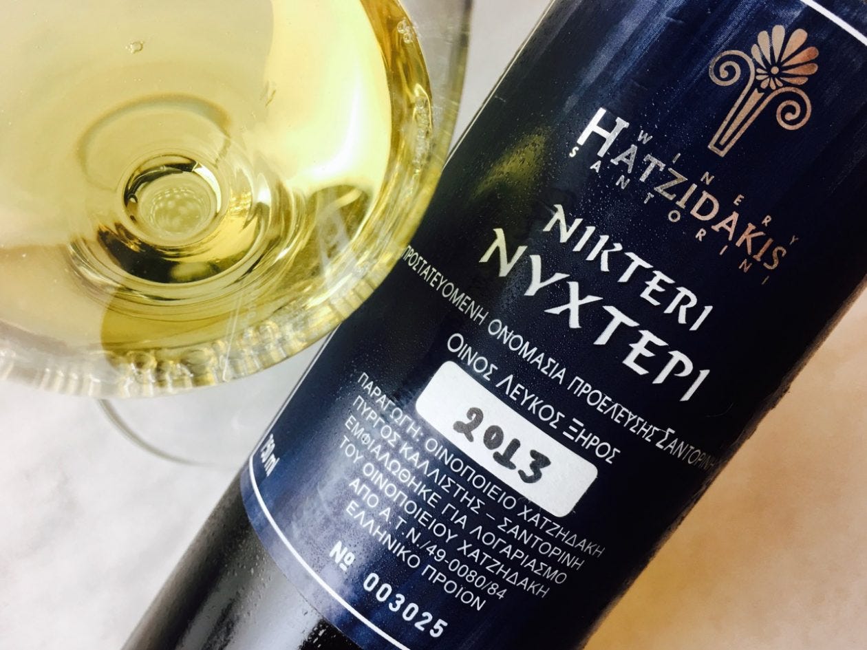 2013 Hatzidakis Nykteri Santorini