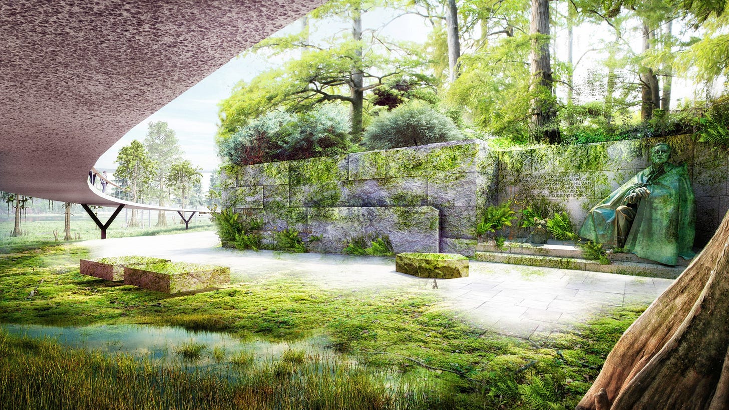 The National Mall Tidal Basin Is Sinking; Experts Unveil Solutions : NPR