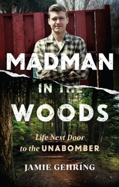 book cover of Madman in the Woods, by Jamie Gehring