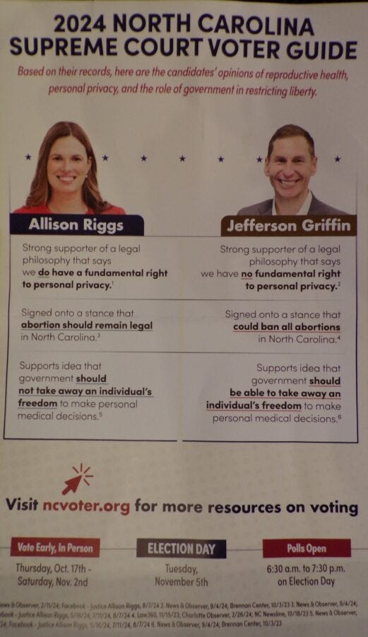 Supreme Court, Allison Riggs, Jefferson Griffin