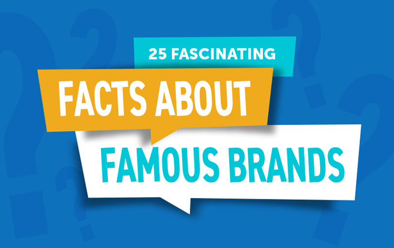 25 Fascinating Facts About Famous Brands - Threerooms Branding Agency