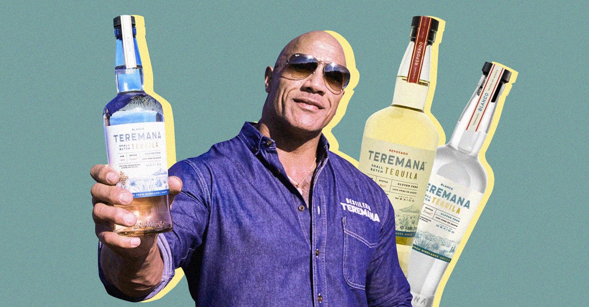 The Rock's Teremana Tequila Is One of the Fastest Growing Celebrity Spirits  in History | VinePair