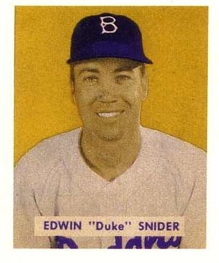 1949 Bowman Duke Snider