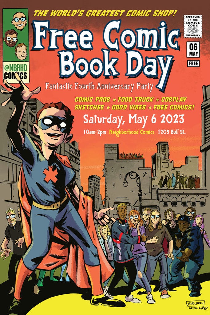 free comic book day 2023