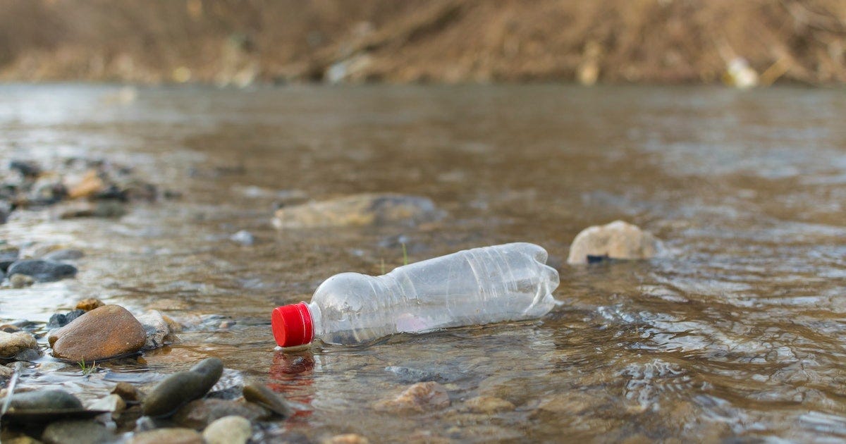 A plastic bottle went over 1,700 miles in a river, amazing scientists