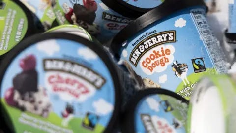 Getty Images Ben & Jerry's ice cream