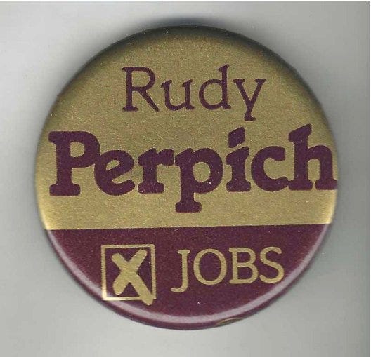 Rudy Perpich/Jobs - Political Junkie Store - Ken Rudin's Political Junkie