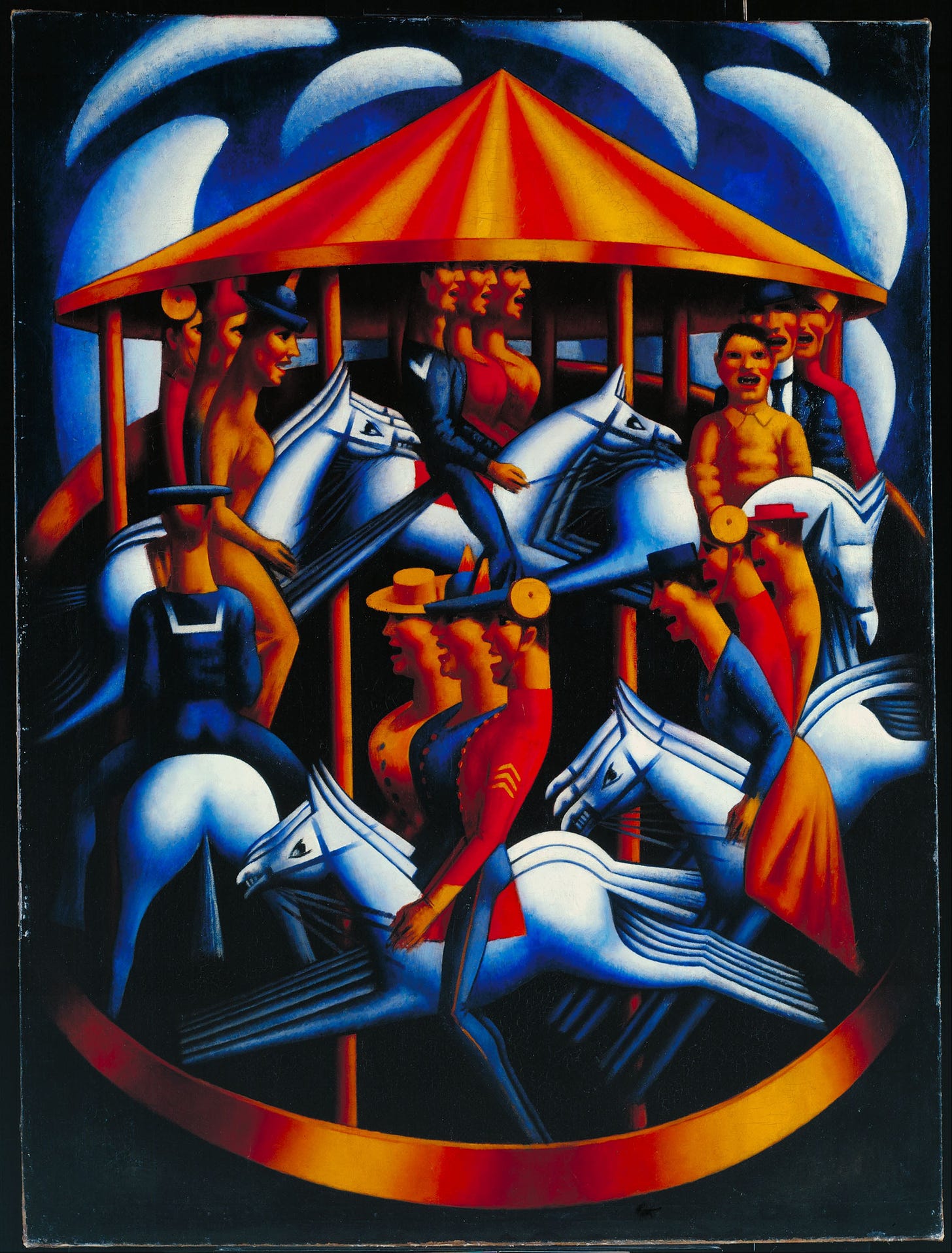 Merry-Go-Round (Gertler painting) - Wikipedia
