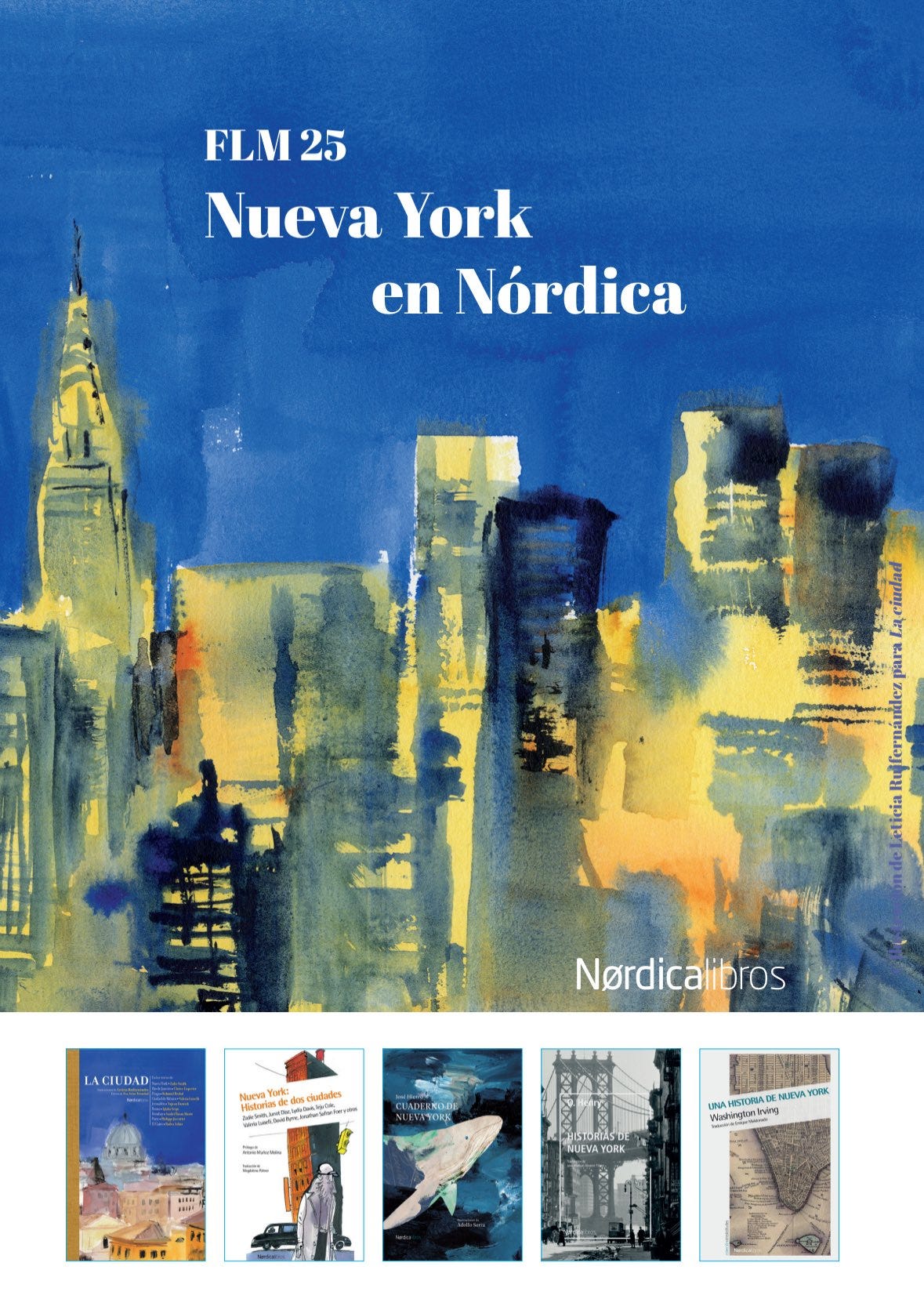 FLM25. Nueva York en Nórdica Libros FLM25. Nueva York en Nórdica Libros