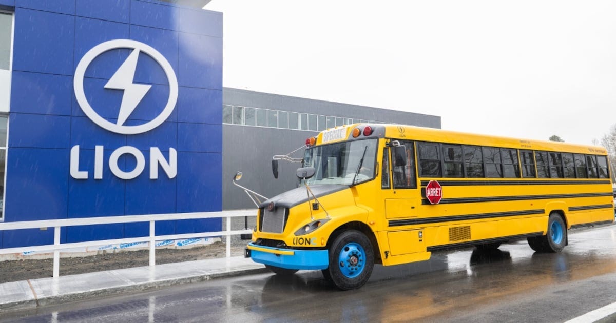 Lion Electric plans to focus on buses rather than trucks