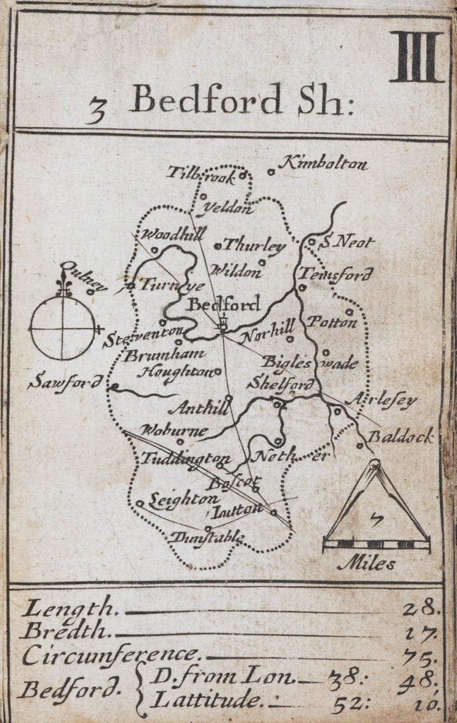 The fifty-two Countries [sic] of England and Wales described in a pack of cards
