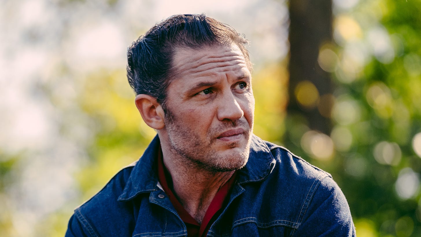 Tom Hardy leads the ensemble cast of The Bikeriders