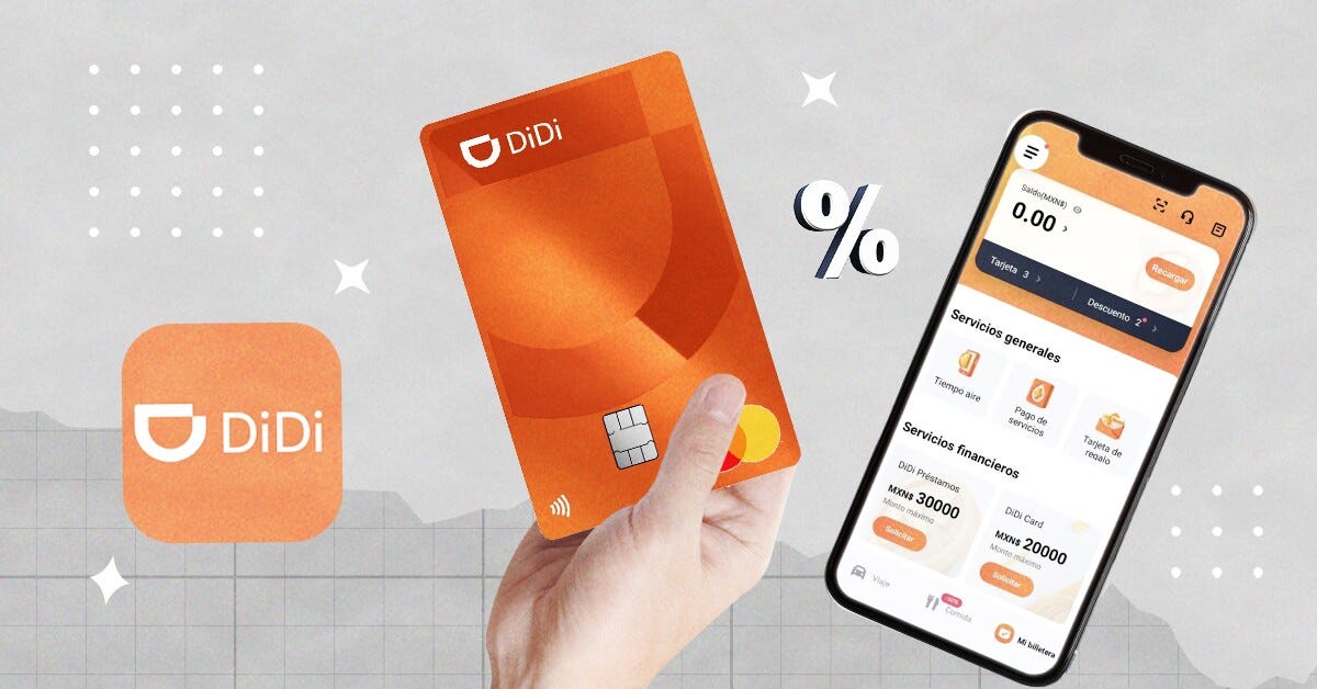 Didi Card, la nueva tarjeta de crédito sin anualidad; ¿cómo solicitarla sin  costo?