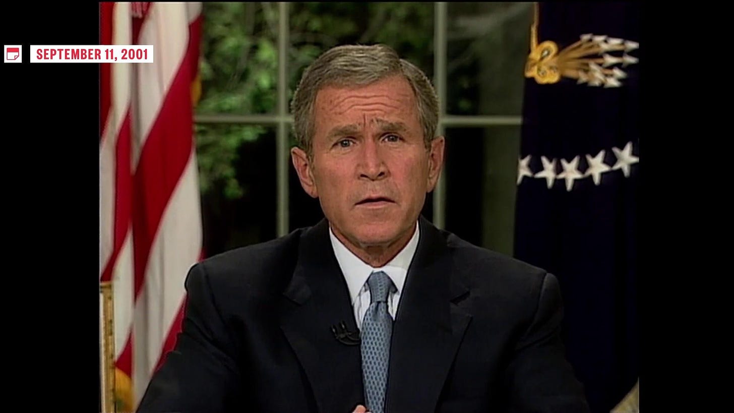 From the archives: George W. Bush's Oval Office speech on 9/11