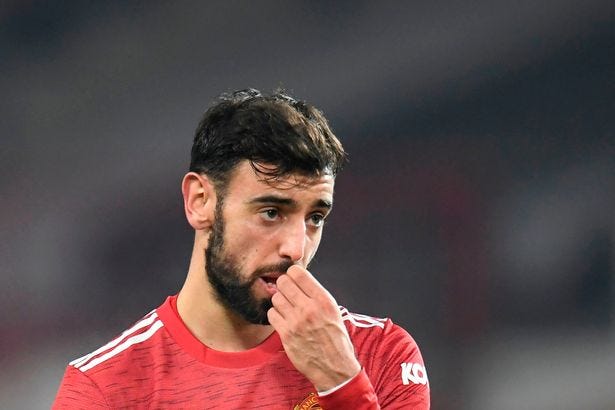 Bruno Fernandes "very sad and disappointed" at Man Utd after another  semi-final failure - Mirror Online