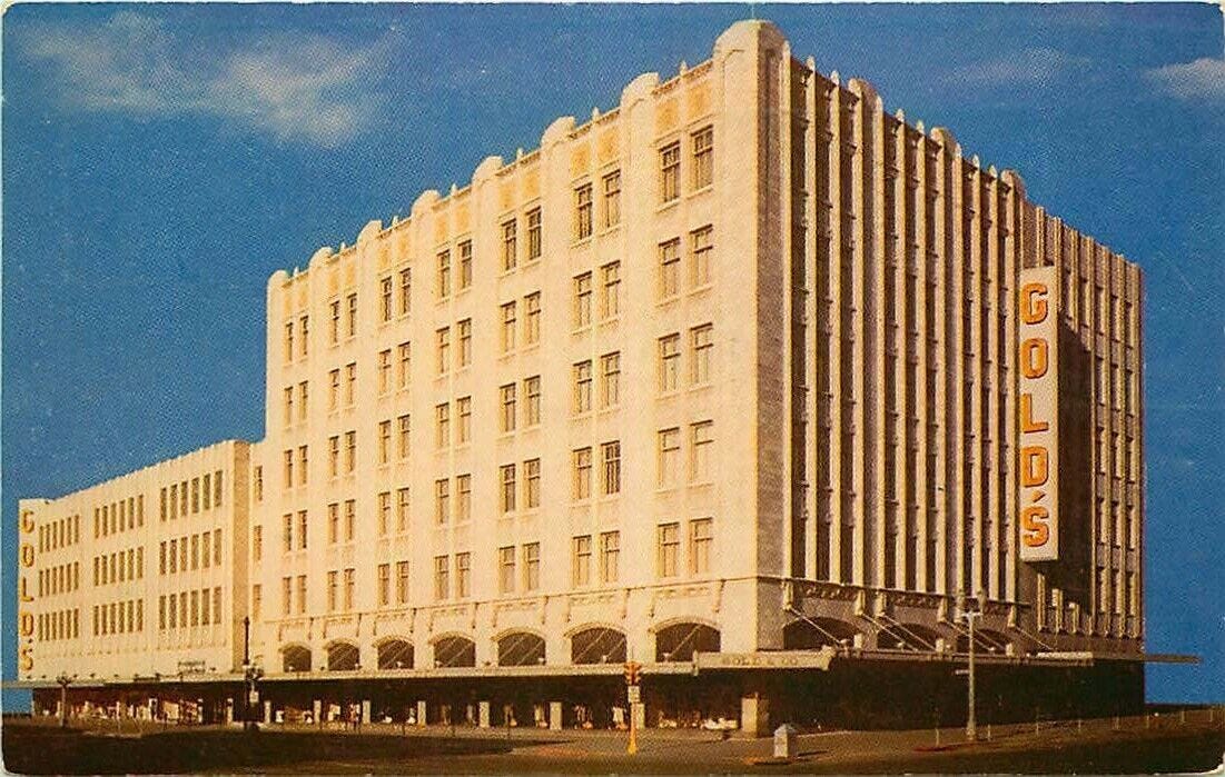 Postcard Gold's Department Store, Lincoln, Nebraska - used 1956 - Picture 1 of 2