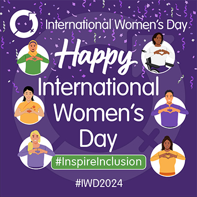 Join IWD Countdown on social media