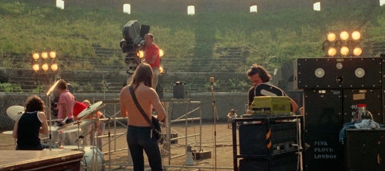 Pink Floyd At Pompeii" retorna aos cinemas com restauração em 4K e álbum ao  vivo inédito - Mundo Livre FM - Sua atitude sonora