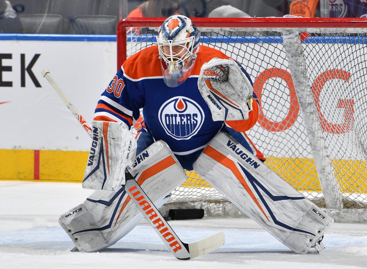 Calvin Pickard Edmonton Oilers