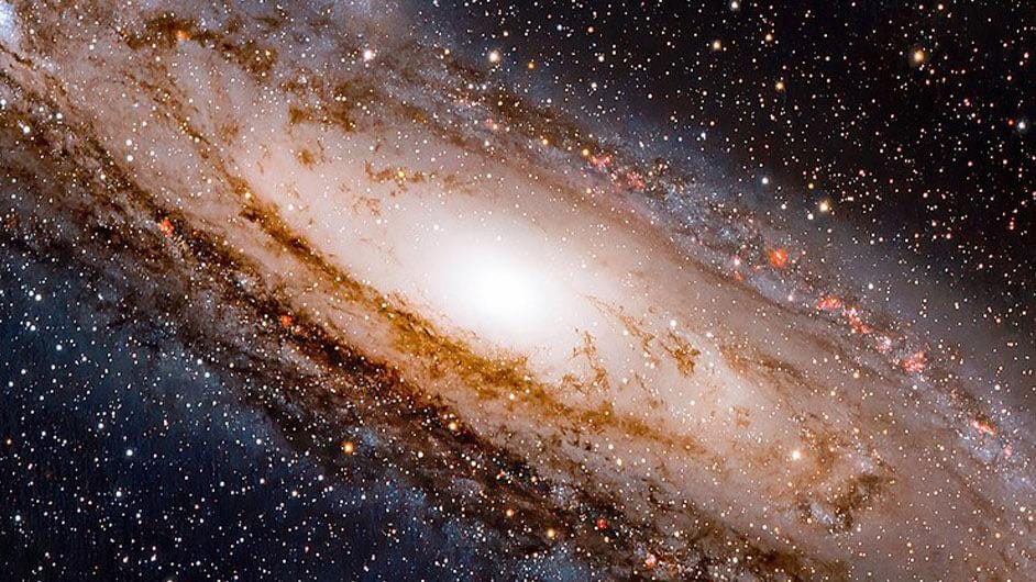 An image of a spiral galaxy.