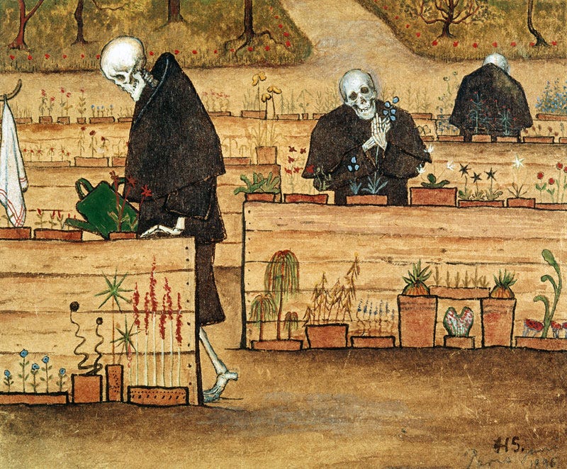 Le Jardin de la Mort à Hugo Simberg