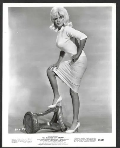 HOLLYWOOD JAYNE MANSFIELD ACTRESS AMAZING VTG ORIGINAL PHOTO - Picture 1 of 2