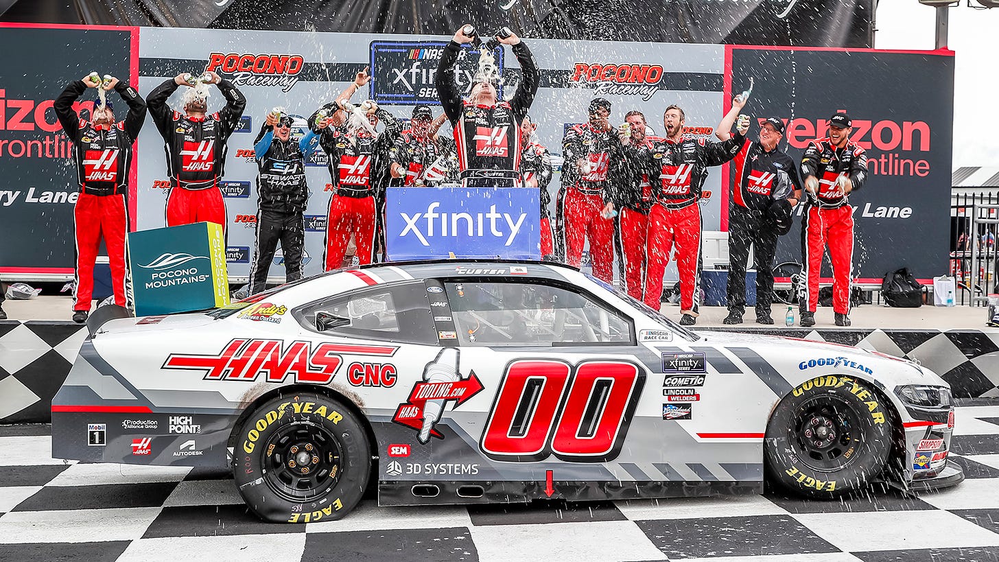 Cole Custer wins Pocono NASCAR Xfinity Series race post-race inspection complete Explore the Pocono Mountains 225 2024